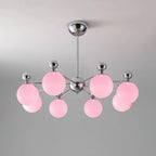 Dori Lustre Disposition de Globes en Verre Rose - Neutralighting
