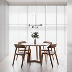 Lustra Suspension en Verre Noir avec Cadre - Neutralighting