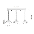 Ritta Lampe Pendante Travertin Moderne - Neutralighting
