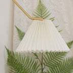 Feyora Applique Murale Tissu Plissé - Neutralighting