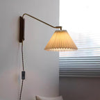 Feyora Applique Murale Tissu Plissé - Neutralighting