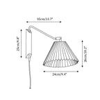 Feyora Applique Murale Tissu Plissé - Neutralighting