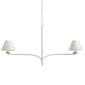 Upturn Chandelier Résine Tissu Élégance Salon - Neutralighting