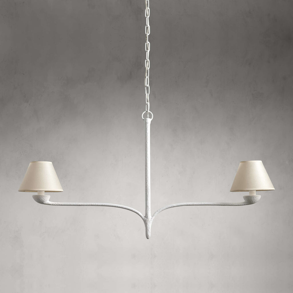 Upturn Chandelier Résine Tissu Élégance Salon - Neutralighting