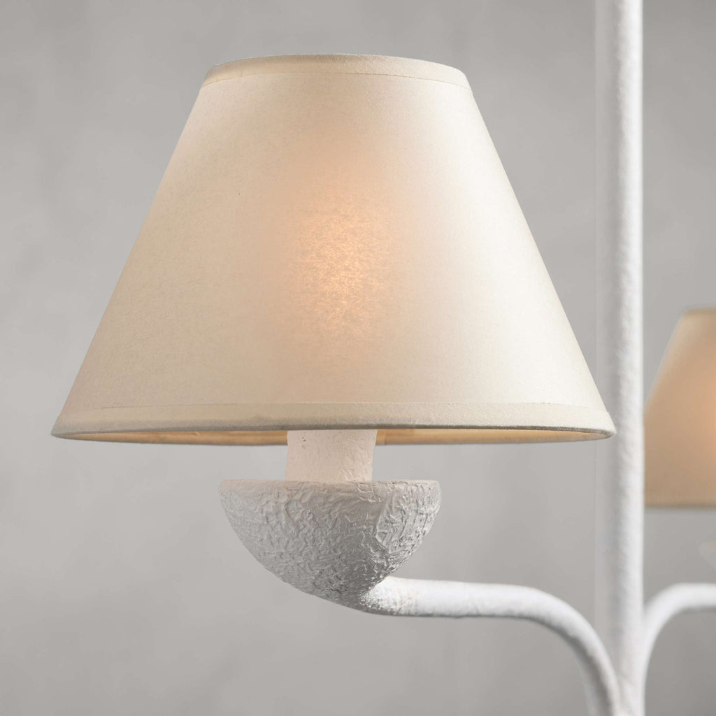 Upturn Chandelier Résine Tissu Élégance Salon - Neutralighting