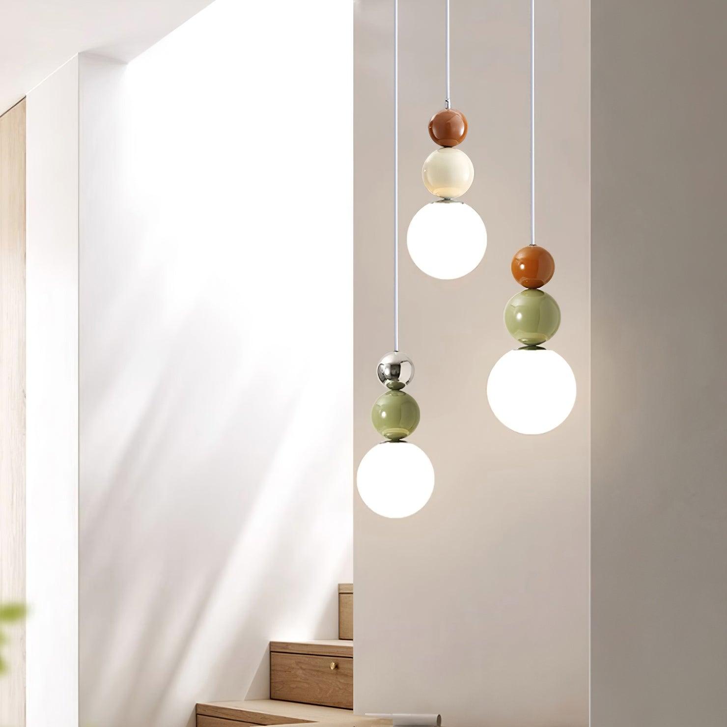 Lunetta Lampe Pendante Empilée Moderne - Neutralighting