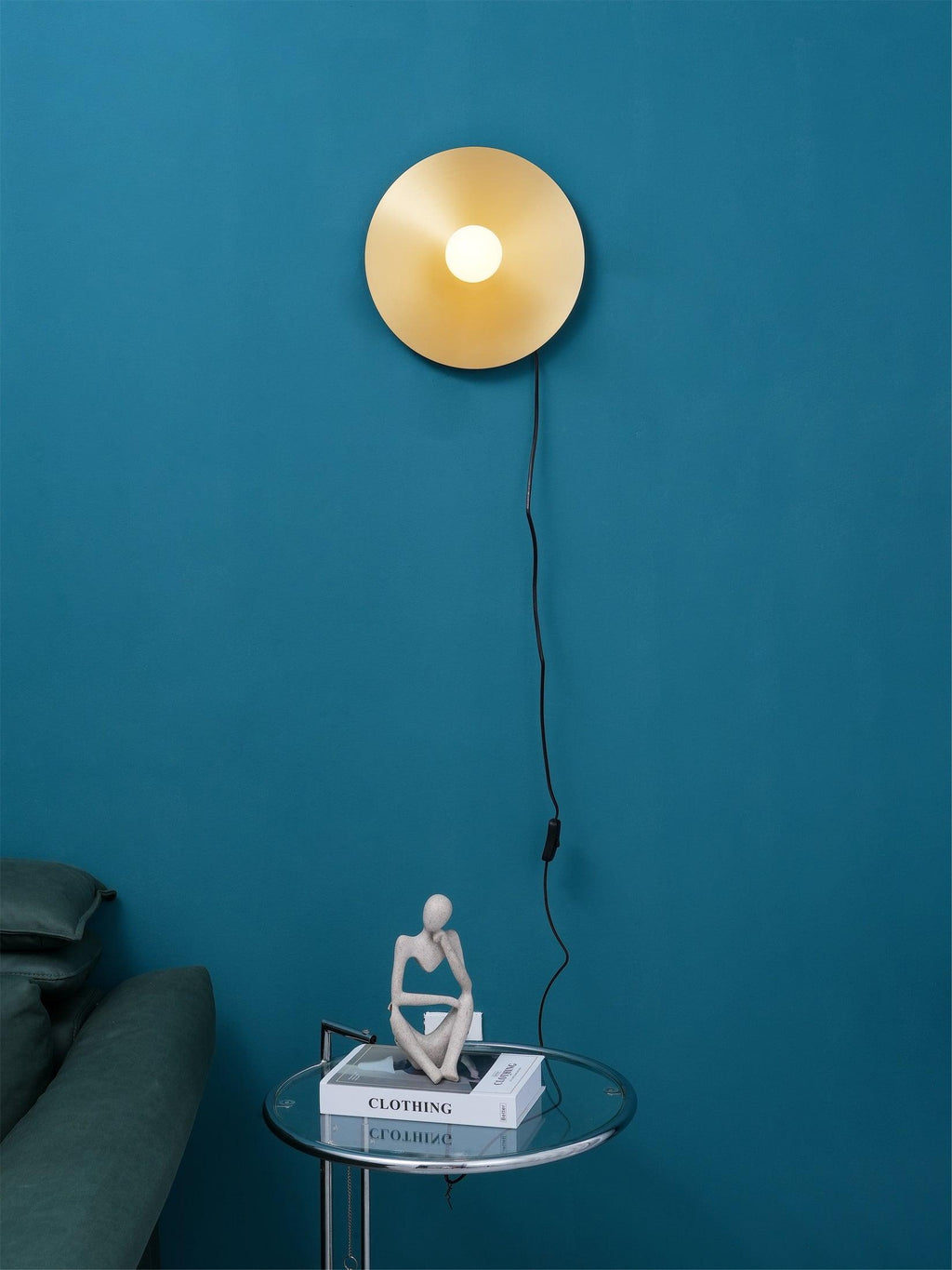 Lustra Wall Lamp Brass Bulb - Neutralighting
