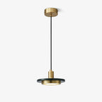 Solara Suspension en Marbre Double Cercle Moderne - Neutralighting