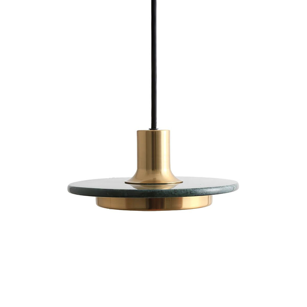 Solara Suspension en Marbre Double Cercle Moderne - Neutralighting