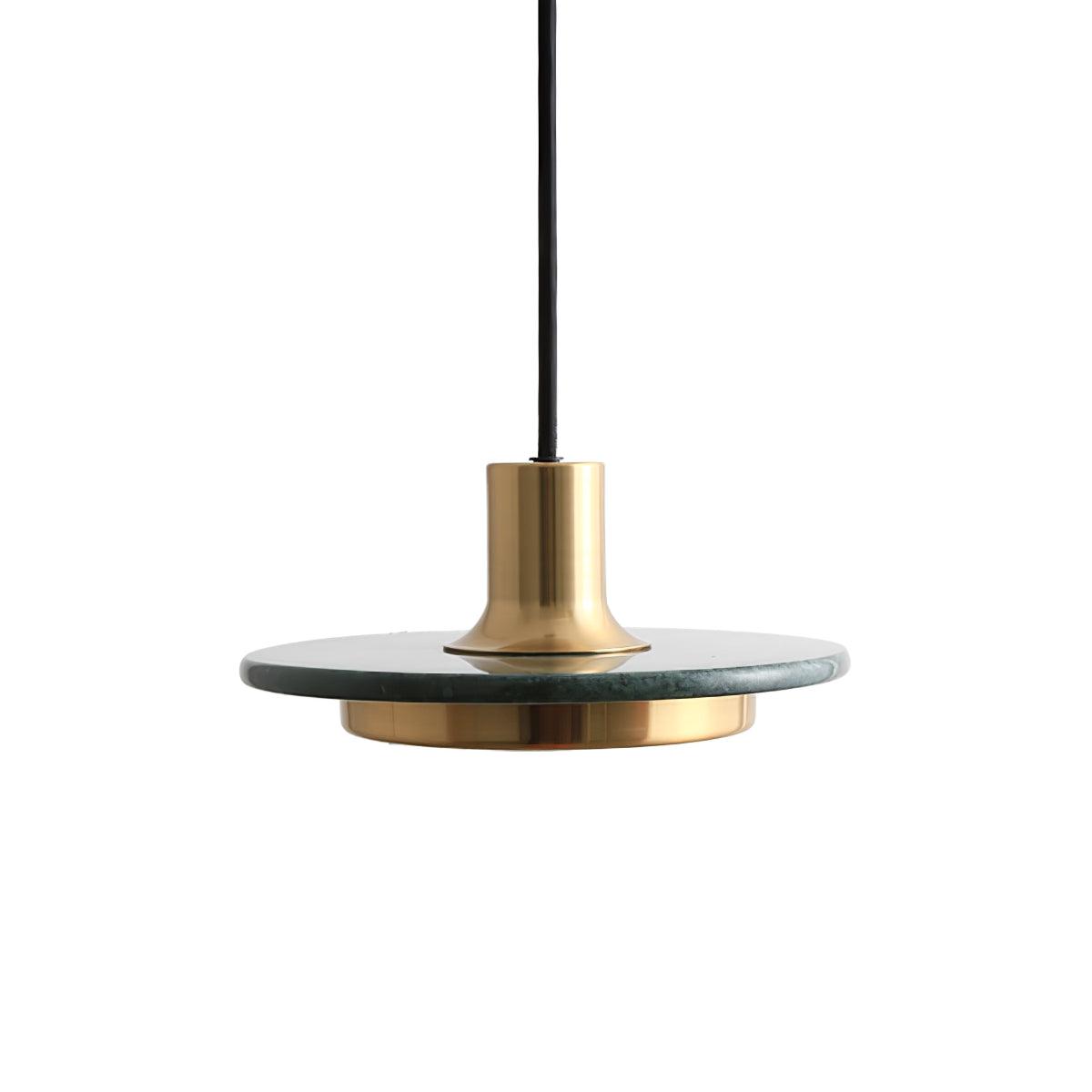 Solara Suspension en Marbre Double Cercle Moderne - Neutralighting