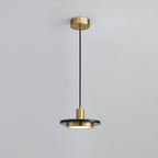 Solara Suspension en Marbre Double Cercle Moderne - Neutralighting