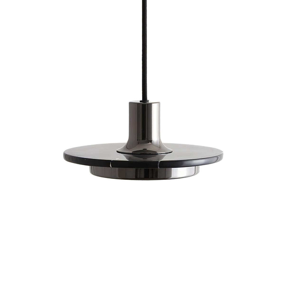 Solara Suspension en Marbre Double Cercle Moderne - Neutralighting