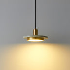 Solara Suspension en Marbre Double Cercle Moderne - Neutralighting