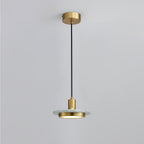 Solara Suspension en Marbre Double Cercle Moderne - Neutralighting