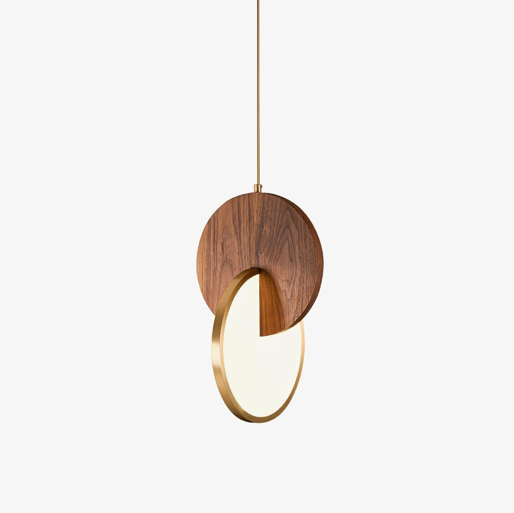 Lysola Suspension en anneau de bois - Neutralighting
