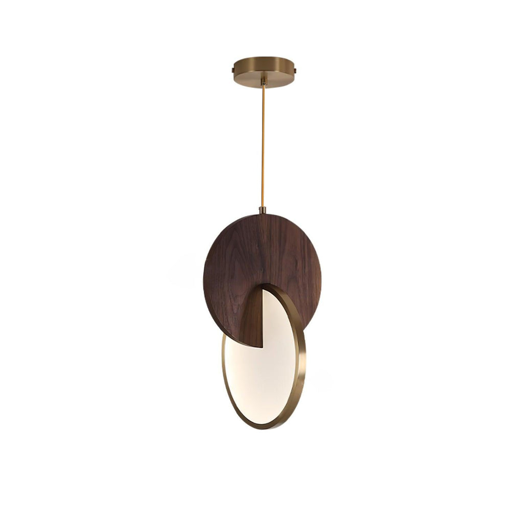 Lysola Suspension en anneau de bois - Neutralighting