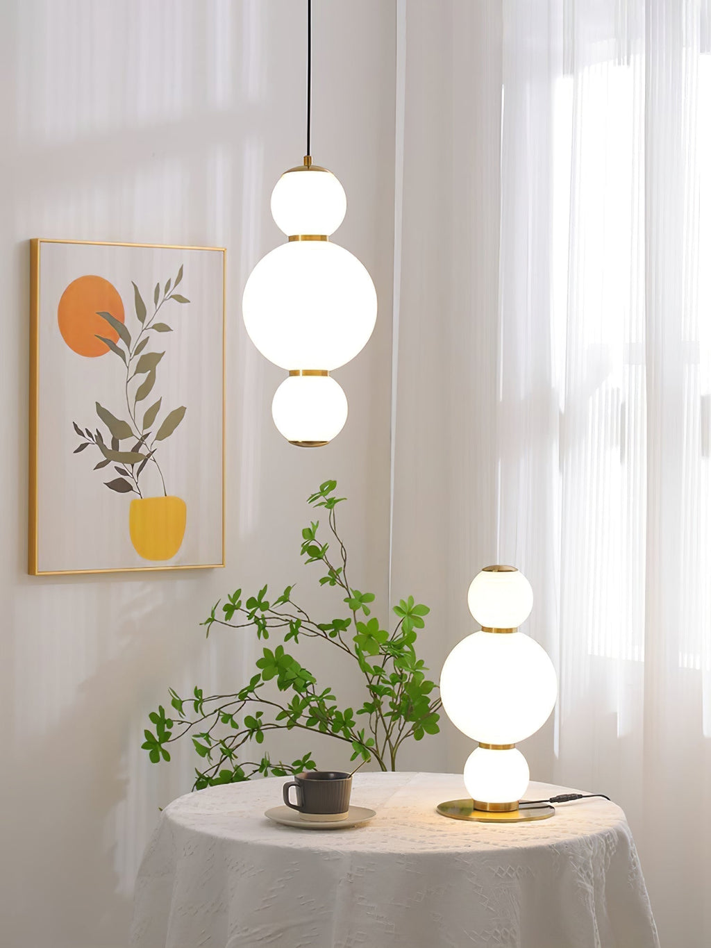 Frankie Suspension en Verre Minimaliste - Neutralighting