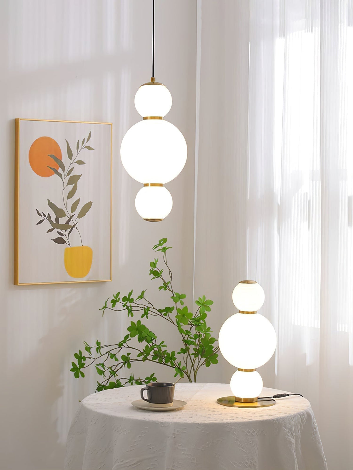 Frankie Suspension en Verre Minimaliste - Neutralighting