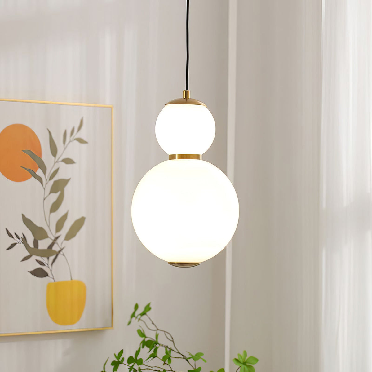 Frankie Suspension en Verre Minimaliste - Neutralighting