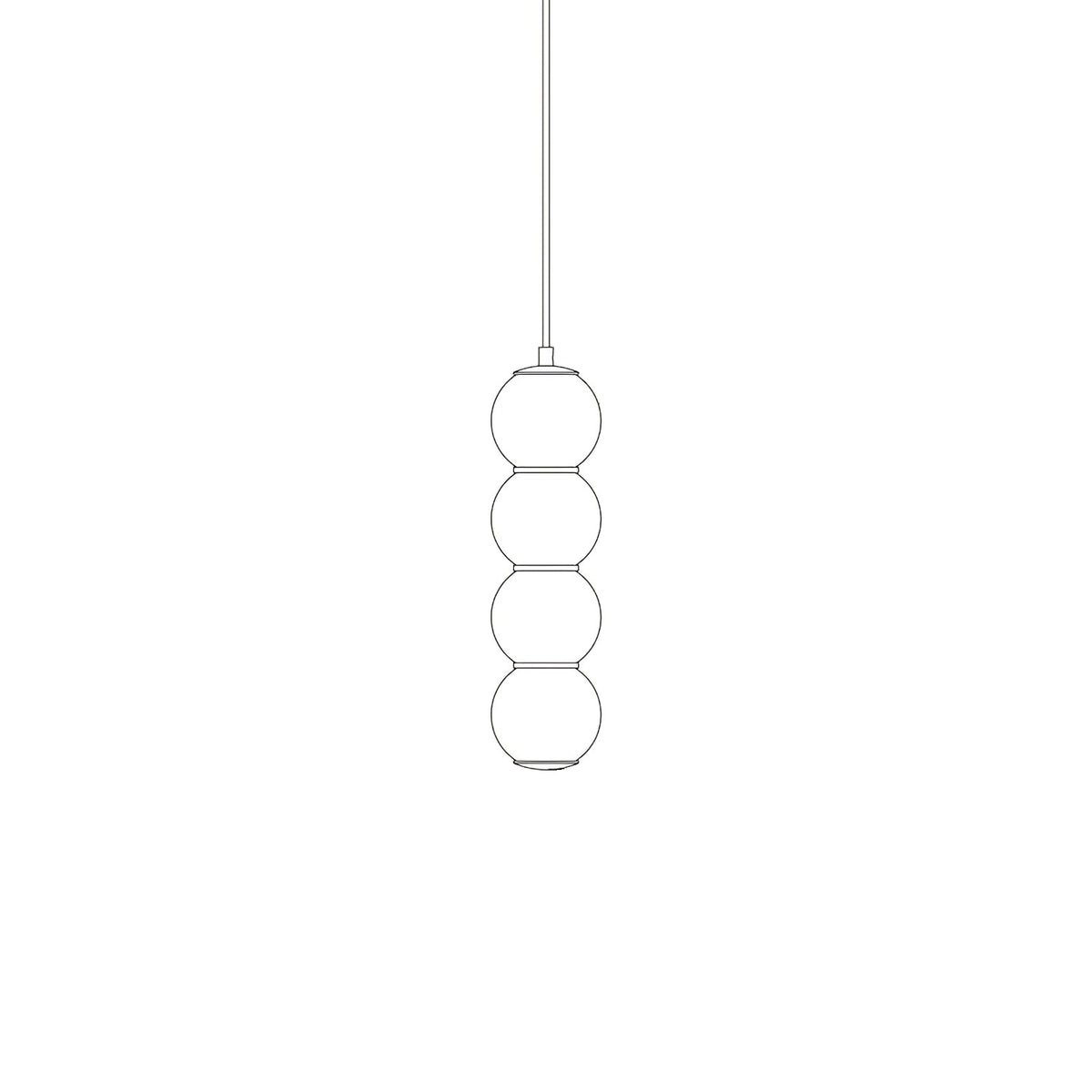 Frankie Suspension en Verre Minimaliste - Neutralighting
