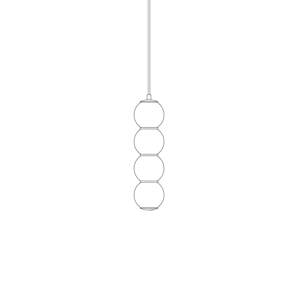 Frankie Suspension en Verre Minimaliste - Neutralighting