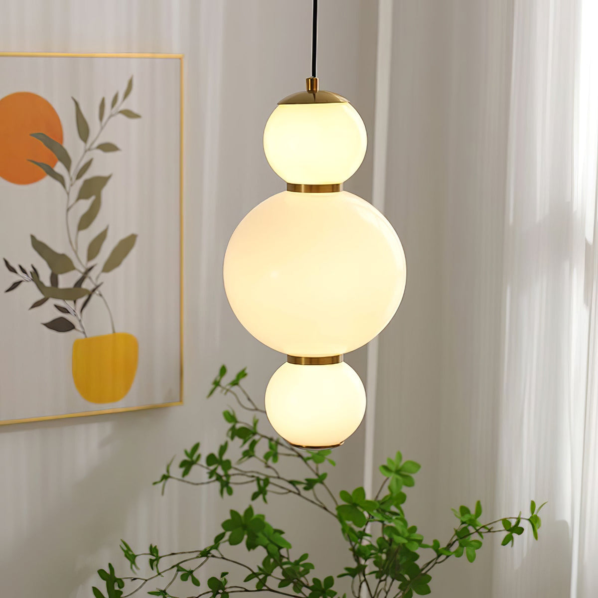 Frankie Suspension en Verre Minimaliste - Neutralighting