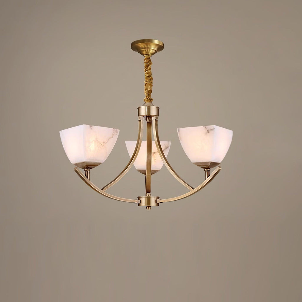 Crown Lustre Classique en Laiton - Neutralighting