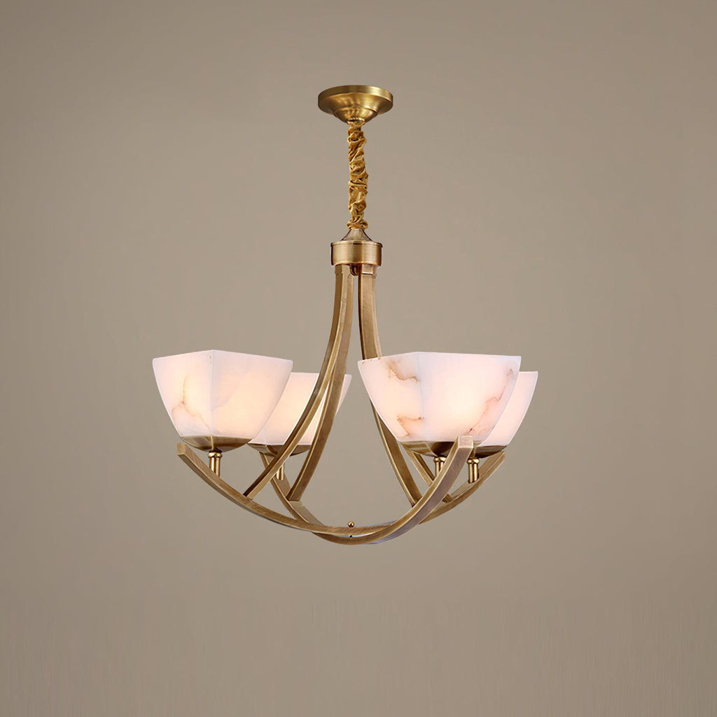 Crown Lustre Classique en Laiton - Neutralighting