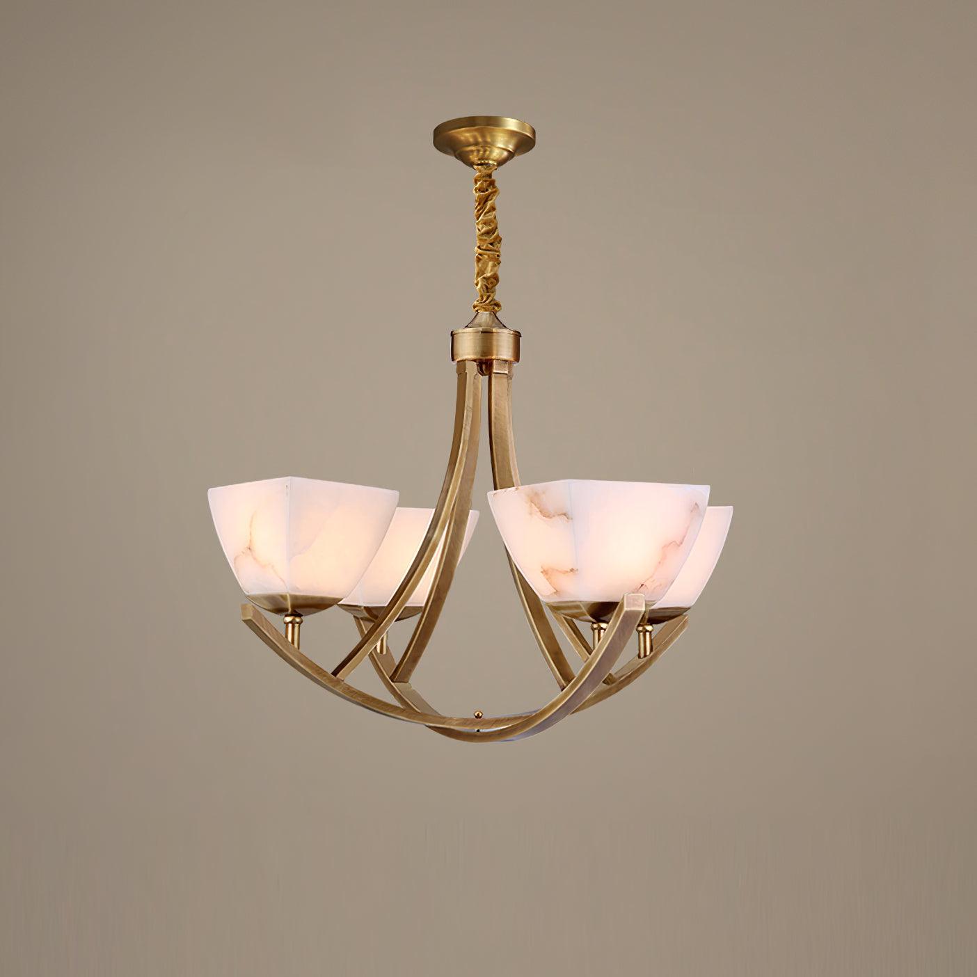 Crown Lustre Classique en Laiton - Neutralighting