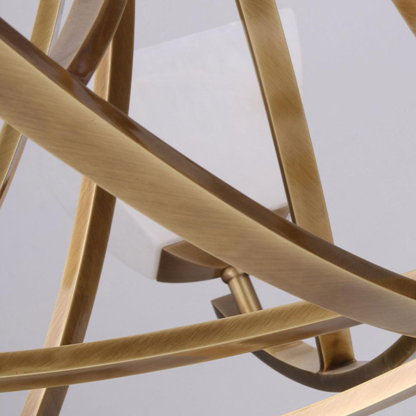 Crown Lustre Classique en Laiton - Neutralighting