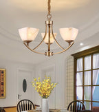 Crown Lustre Classique en Laiton - Neutralighting