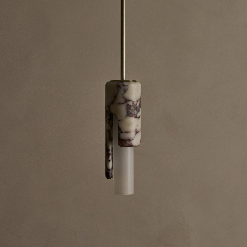 Elix Suspension Marbre Verre Moderne Salon - Neutralighting
