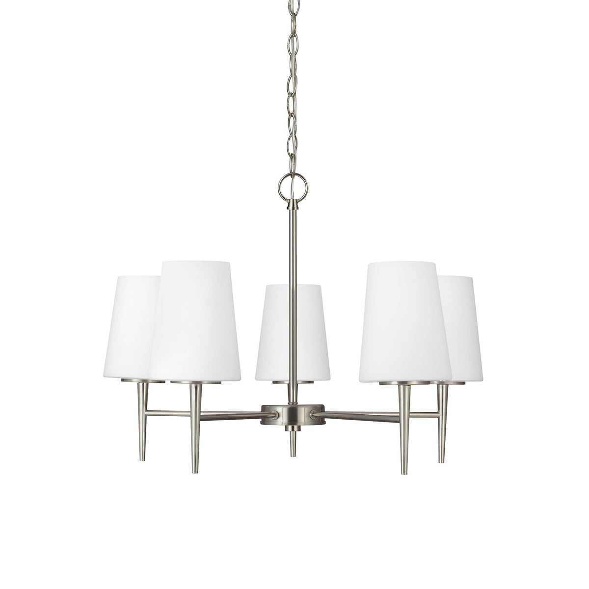 Gaze Chandelier Laiton Verre Élégance Vintage Salon - Neutralighting