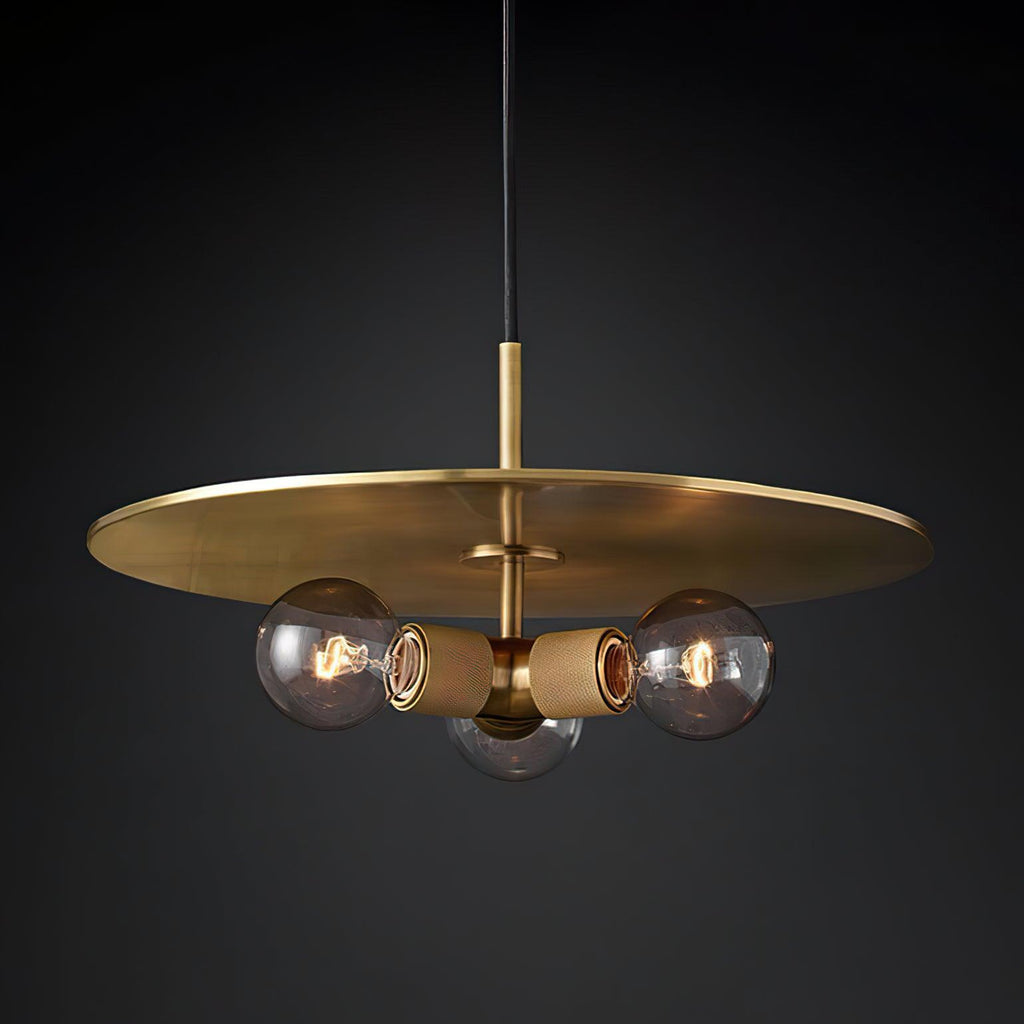 Lyran Suspension minimaliste en laiton pour salle à manger ou cuisine - Neutralighting