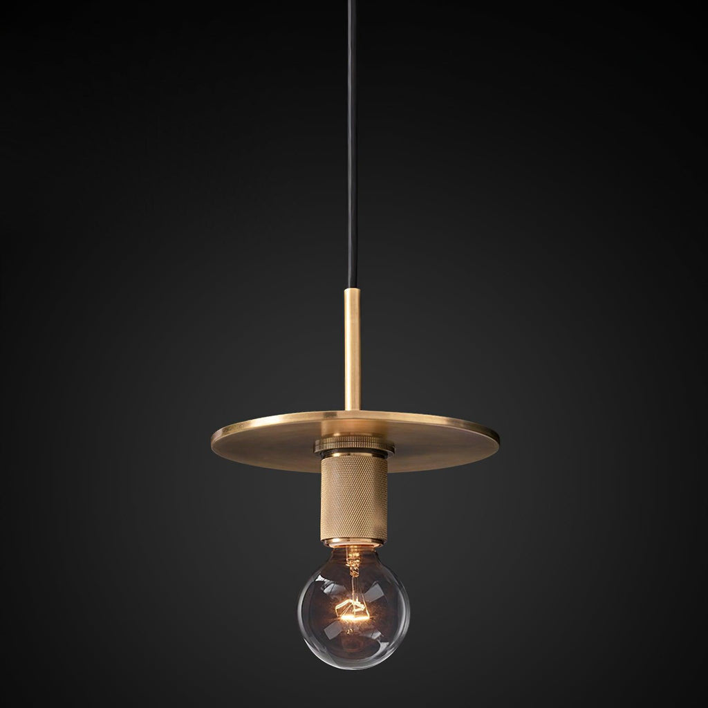 Lyran Suspension minimaliste en laiton pour salle à manger ou cuisine - Neutralighting