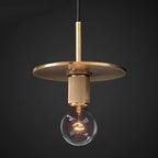 Lyran Suspension minimaliste en laiton pour salle à manger ou cuisine - Neutralighting