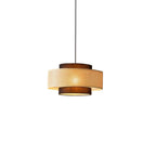 Zerither Lampe Pendante Rattan Tissu - Neutralighting