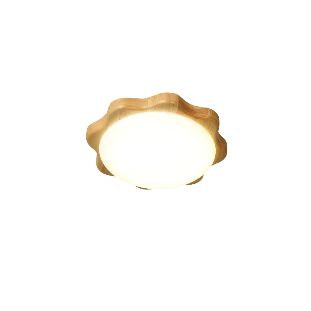 Myshae Plafonnier Tambour Bois Minimaliste - Neutralighting