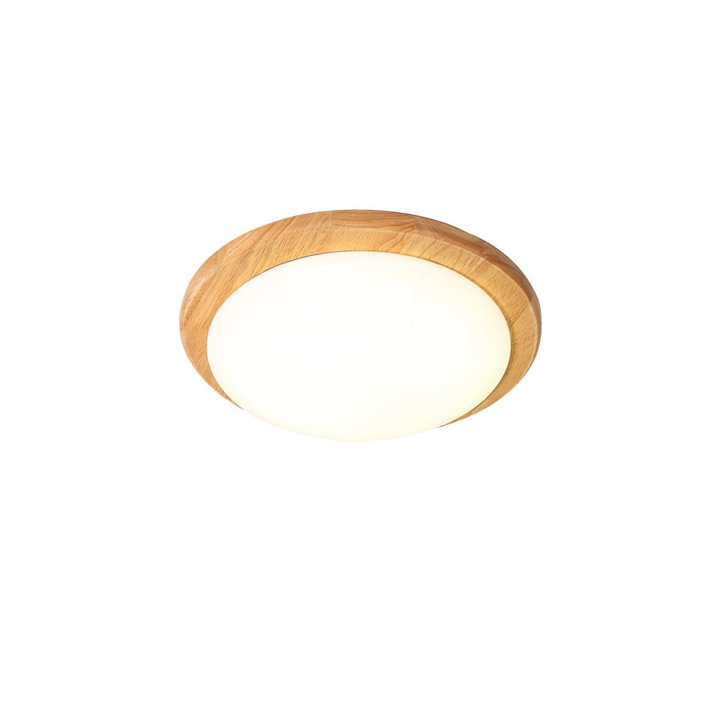 Myshae Plafonnier Tambour Bois Minimaliste - Neutralighting