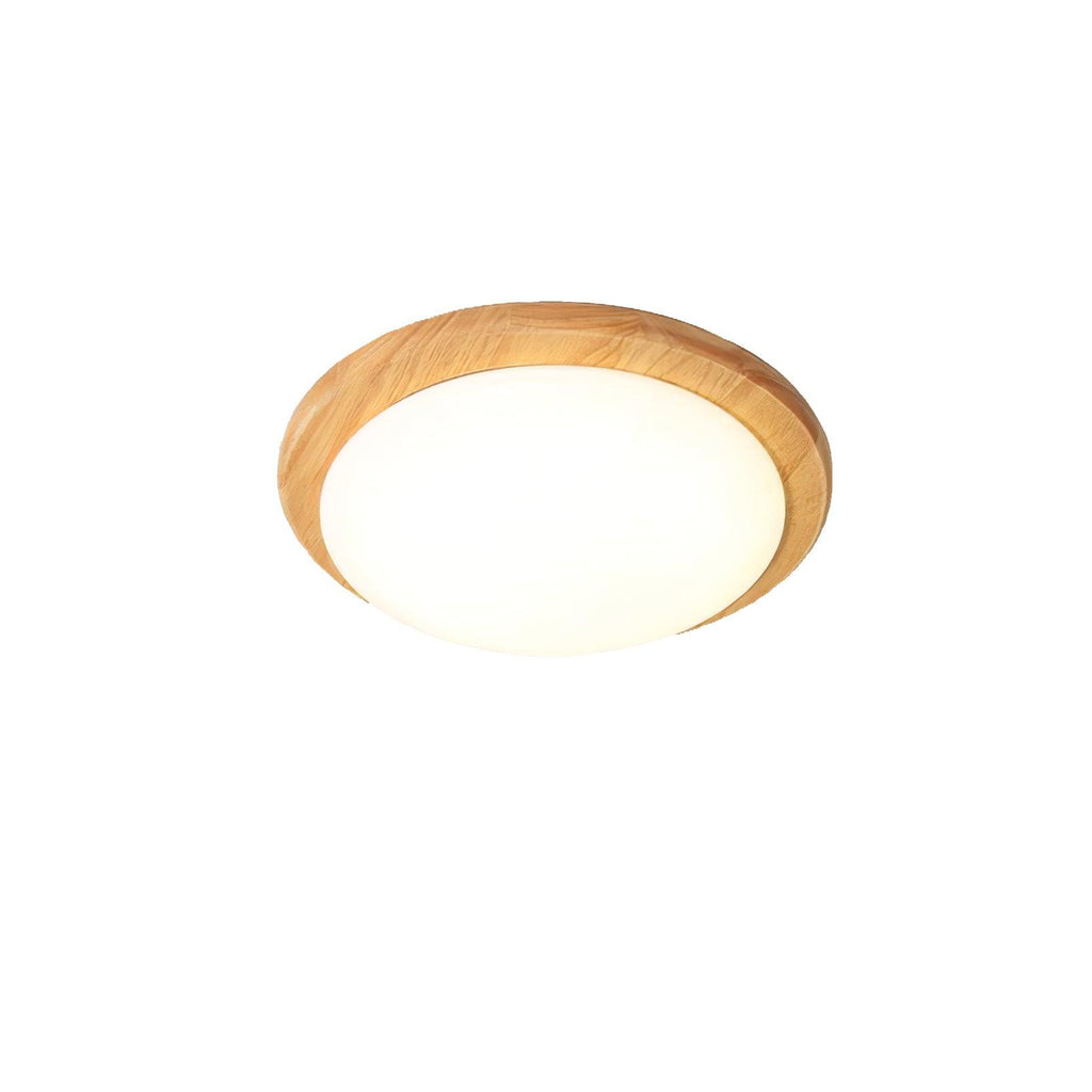 Myshae Plafonnier Tambour Bois Minimaliste - Neutralighting