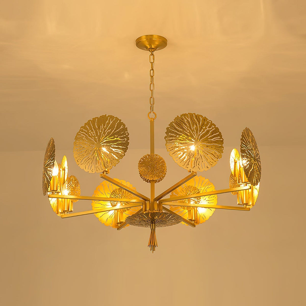 Orb Lustre Métal Laiton Créativité Individuelle - Neutralighting