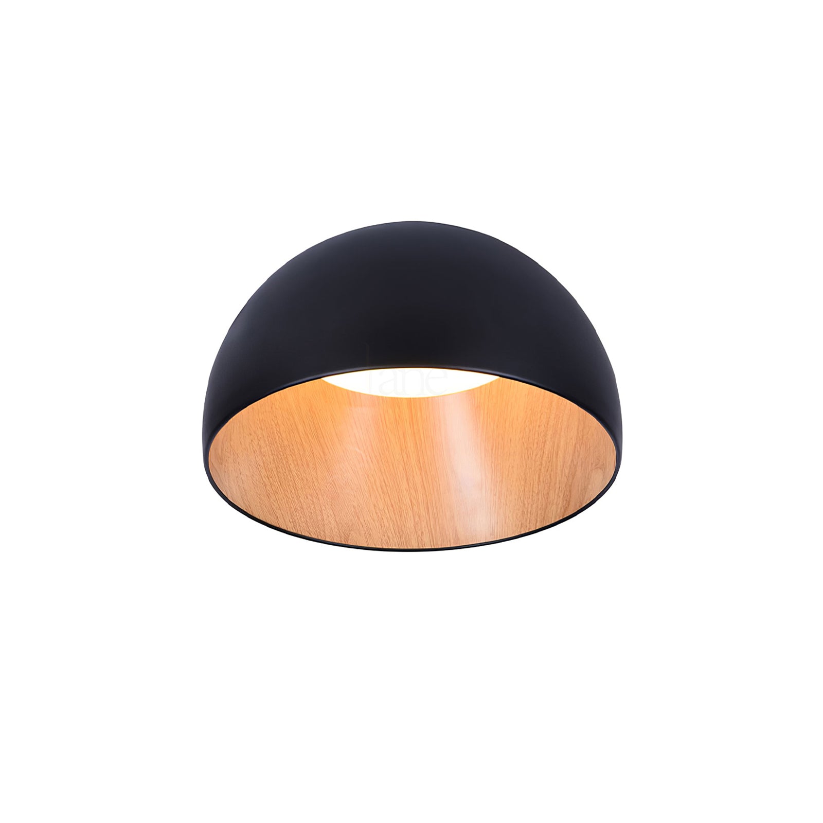 Solara Plafonnier Dôme Bois Minimaliste - Neutralighting