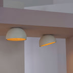 Solara Plafonnier Dôme Bois Minimaliste - Neutralighting