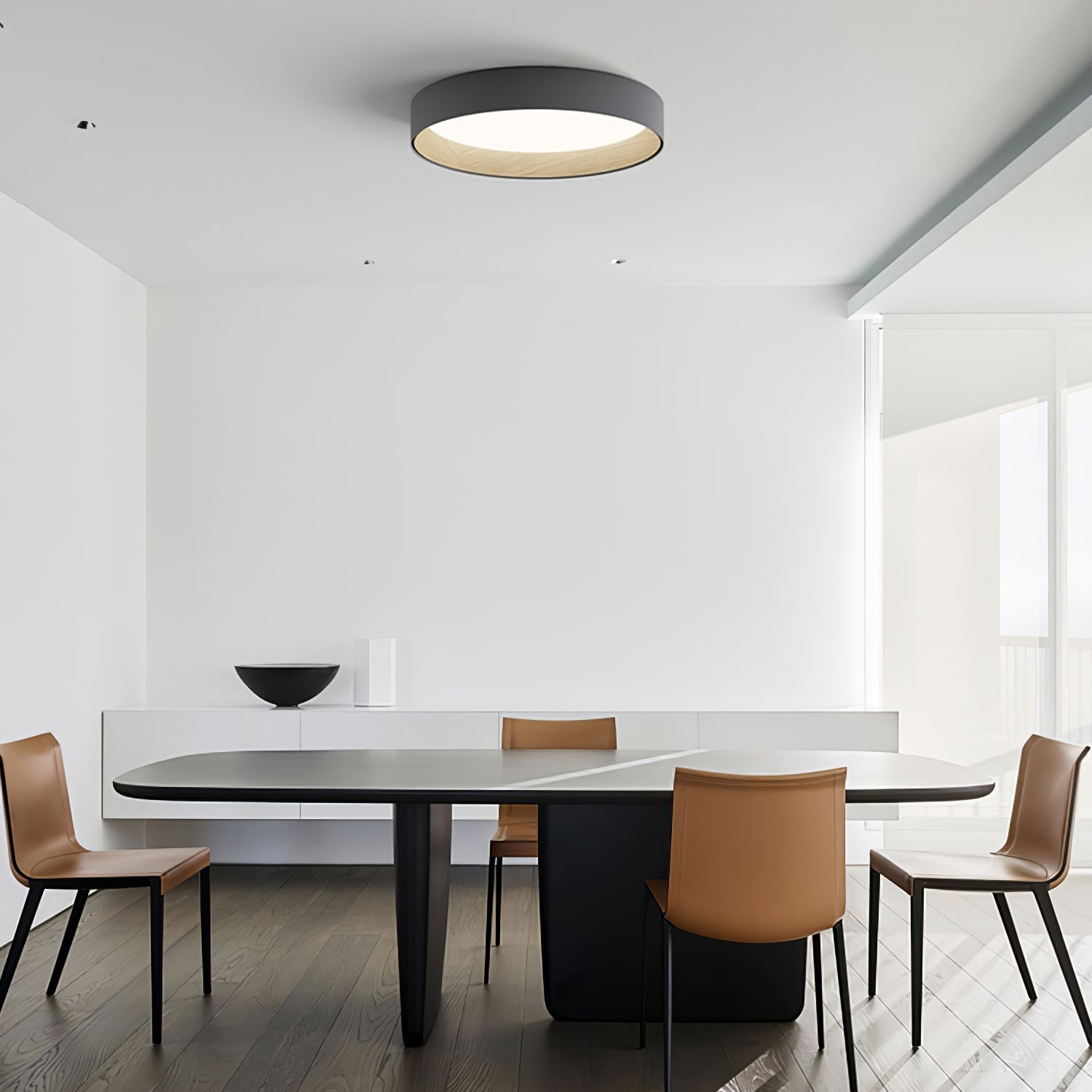 Caraeara Plafonnier Rond Moderne Minimaliste - Neutralighting