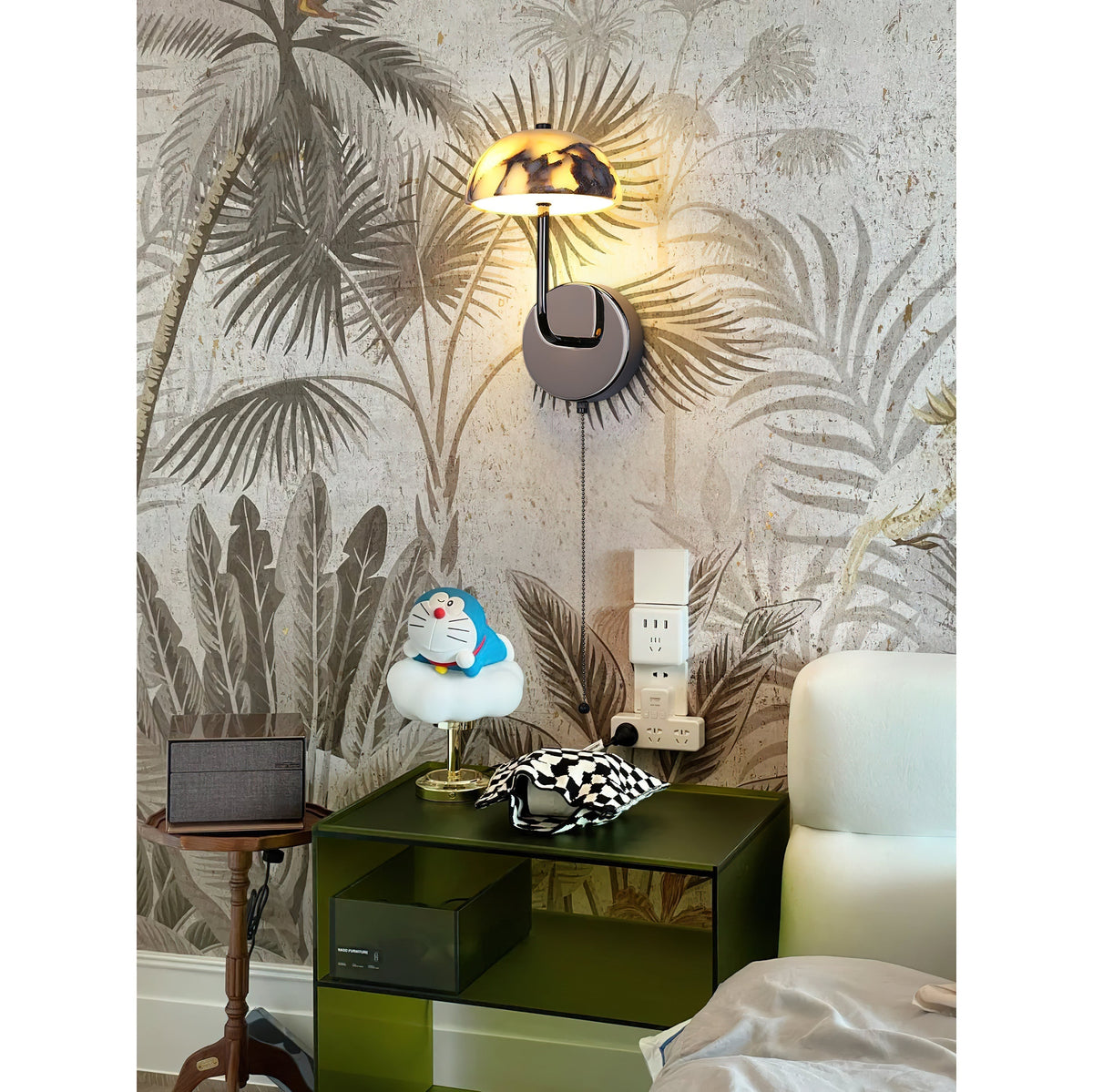 Verve Applique Murale Métal Marbre Créative - Neutralighting