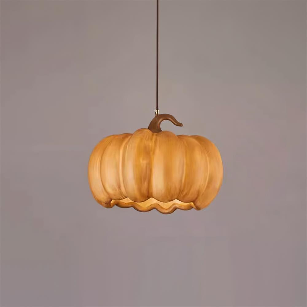 Duzy Pumpkin Lampe Suspendue Résine Vintage Japonaise - Neutralighting