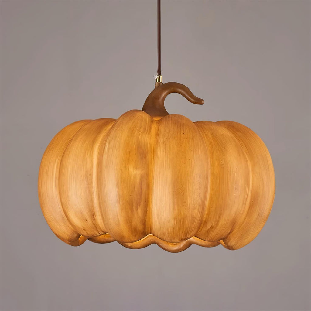 Duzy Pumpkin Lampe Suspendue Résine Vintage Japonaise - Neutralighting