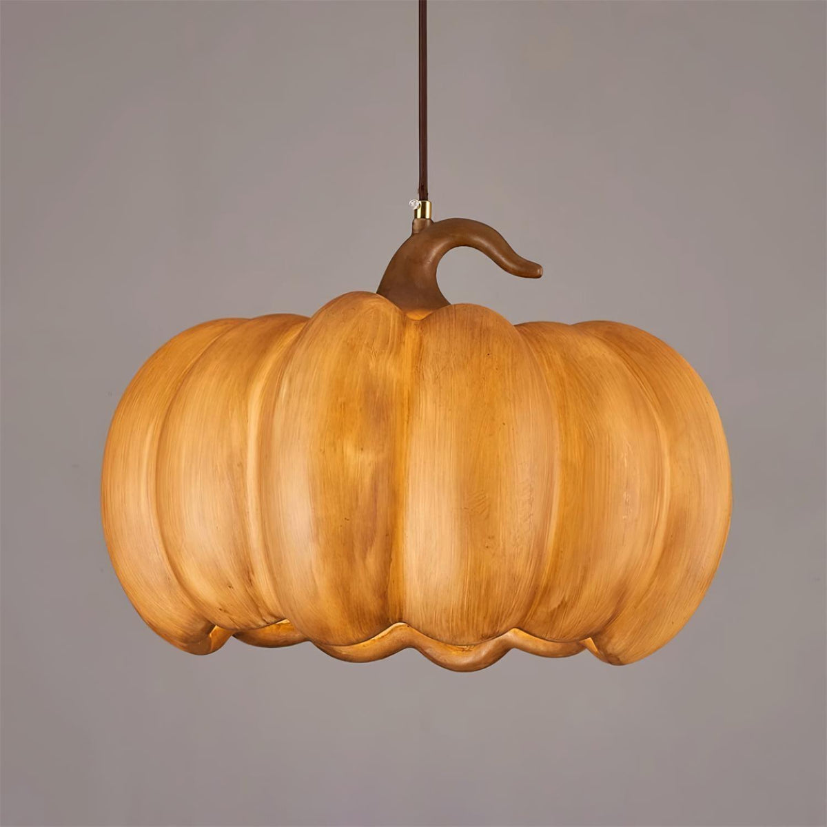 Duzy Pumpkin Lampe Suspendue Résine Vintage Japonaise - Neutralighting
