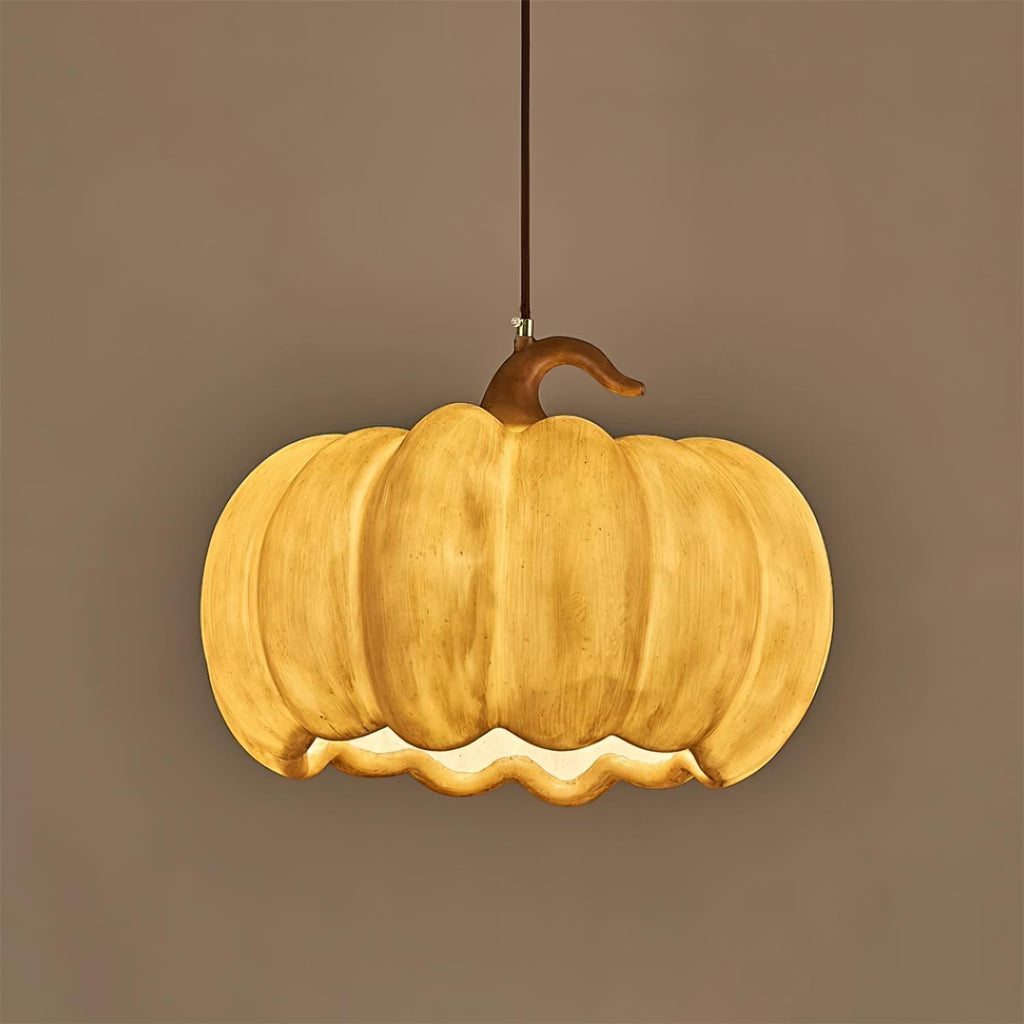 Duzy Pumpkin Lampe Suspendue Résine Vintage Japonaise - Neutralighting