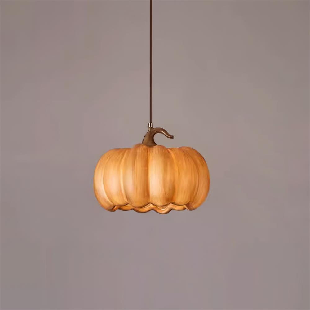 Duzy Pumpkin Lampe Suspendue Résine Vintage Japonaise - Neutralighting